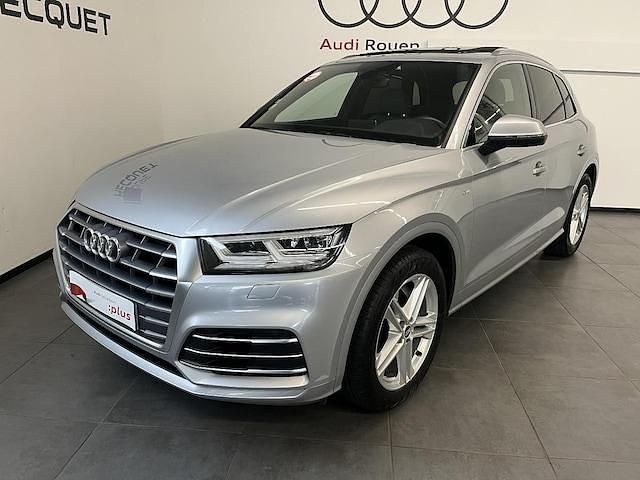 Argent fleuret métallisé Occasion 2020 Audi Q5 S-Line SUV | 35 990 € (Prix juste) - Image 1/4