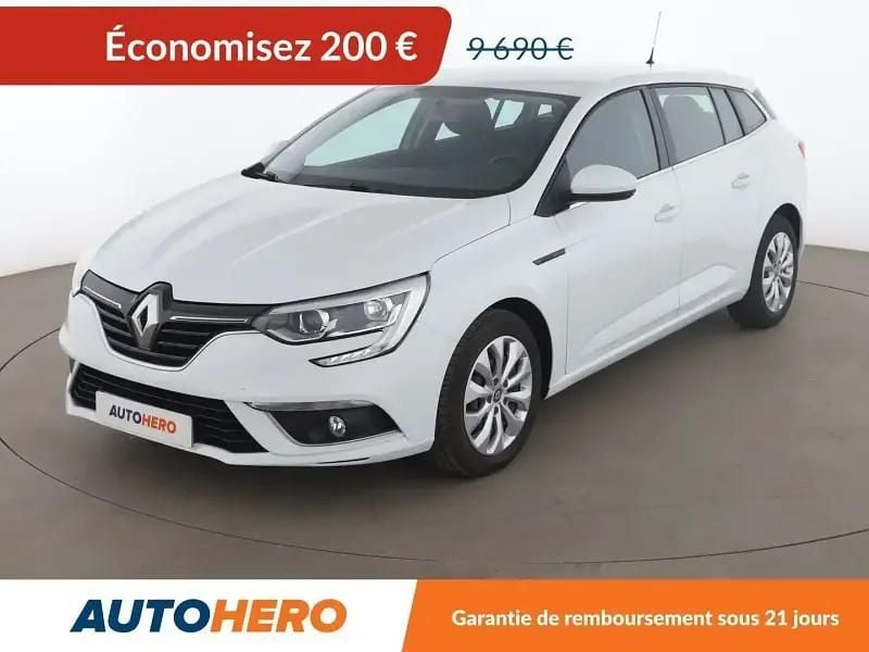 Blanc Utilisé 2017 Renault Mégane GrandTour Life Break | 9 090 € (Prix juste) - Image 1/2