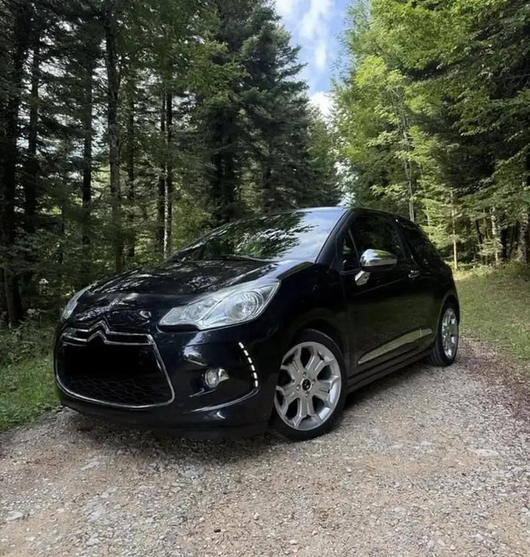 Noir Utilisé 2011 Citroën DS3 Sport Chic Berline | 6 900 € (Prix assez cher) - Image 1/4