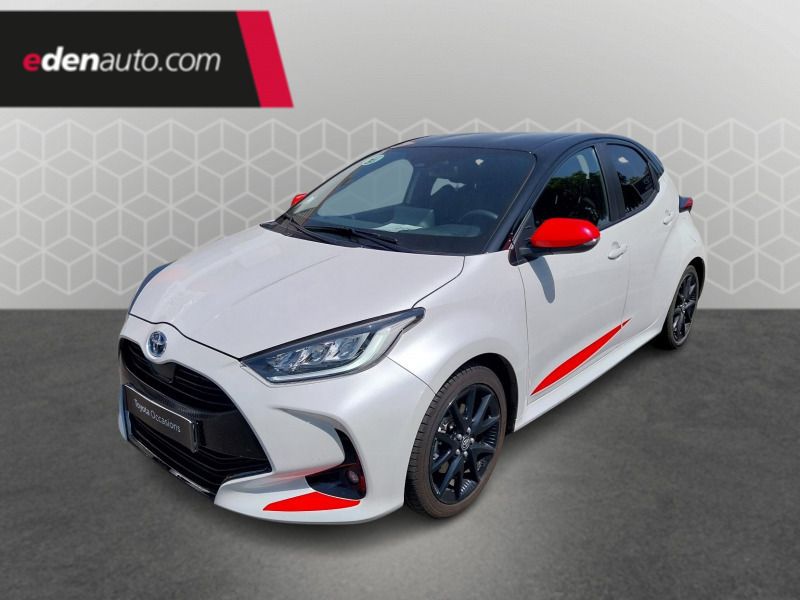 Blanc Utilisé 2022 Toyota Yaris Berline | 21 390 € (Prix juste) - Image 1/3