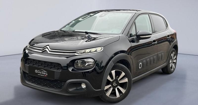 Noir Utilisé 2019 Citroën C3 Shine Citadine | 9 490 € (Prix juste) - Image 1/4