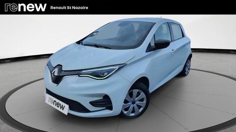 Blanc Utilisé 2019 Renault Zoe Life Citadine | 7 990 € (Prix juste) - Image 1/4