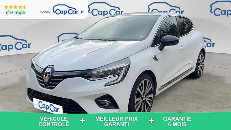 Blanc Utilisé 2019 Renault Clio V Initiale Paris Citadine | 16 590 € (Prix juste) - Image 1/4
