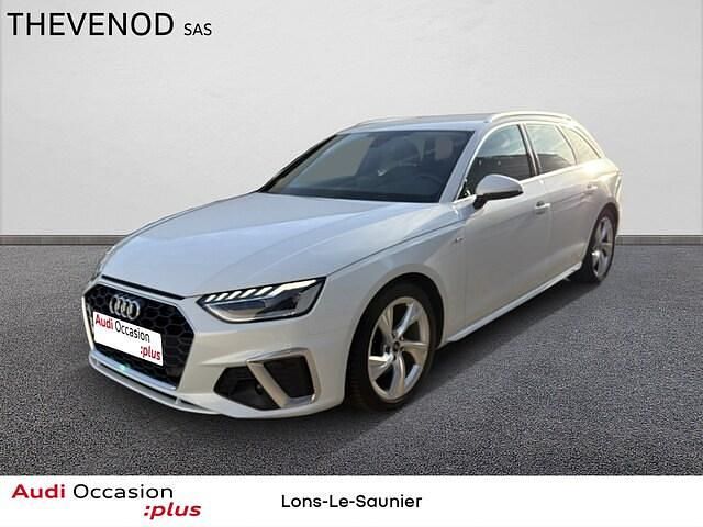 Blanc glacier métallisé Utilisé 2021 Audi A4 S-Line Break | 29 900 € (Prix juste) - Image 1/4