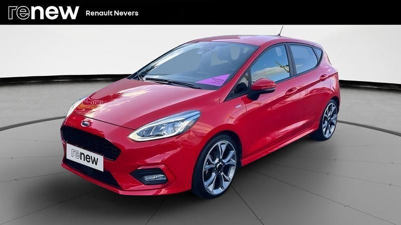 Rouge Occasion 2019 Ford Fiesta ST-Line Citadine | 11 990 € (Prix juste) - Image 1/4