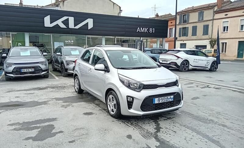 Gris Utilisé 2024 Kia Picanto Active Citadine | 13 290 € (Prix juste) - Image 1/3