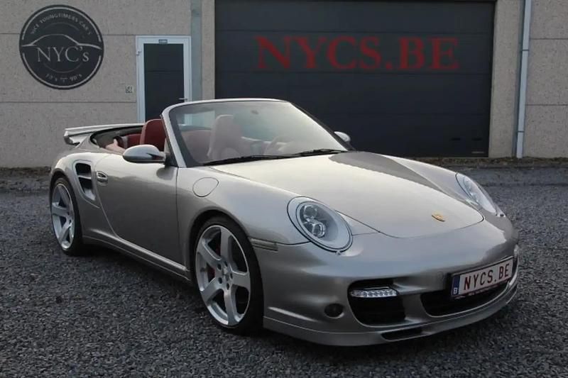 Gris Occasion 2008 Porsche 911 Turbo S Cabriolet Cabriolet | 75 000 € - Image 1/4