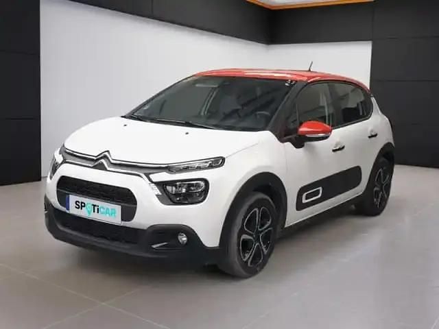 Blanc Utilisé 2022 Citroën C3 PureTech Citadine | 10 890 € (Prix juste) - Image 1/4