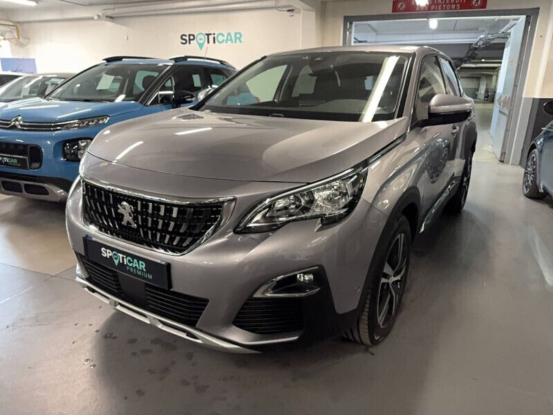 Gris Utilisé 2019 Peugeot 3008 S SUV | 16 990 € (Prix juste) - Image 1/4