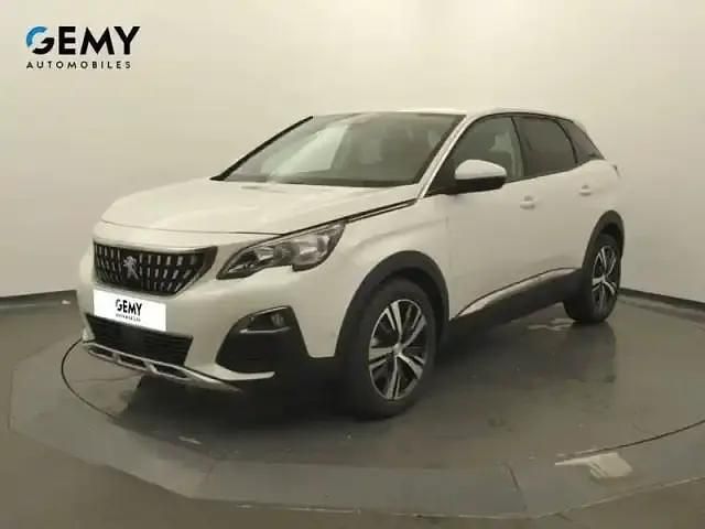 Blanc nacre Utilisé 2019 Peugeot 3008 S | 16 279 € (Bon prix) - Image 1/4