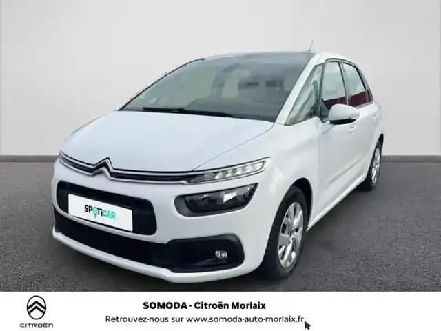 Blanc banquise (o) Occasion 2019 Citroën C4 SpaceTourer Live Monospace | 8 390 € (Super prix) - Image 1/4