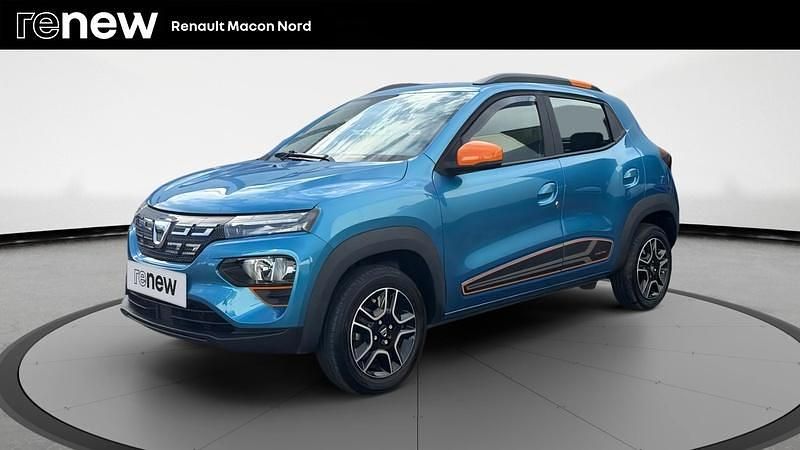 Bleu Occasion 2021 Dacia Spring Comfort Plus Citadine | 8 590 € - Image 1/4