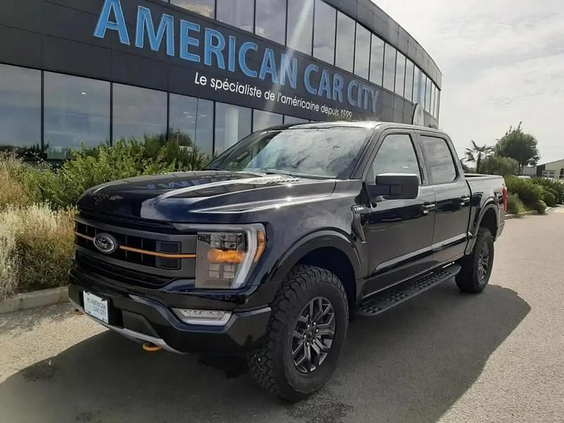 Noir Occasion 2021 Ford F-150 Tremor Pick-up | 84 990 € - Image 1/4