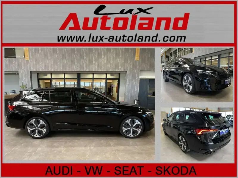 Noir Nouvelle 2024 Skoda Octavia RS Break | 39 897 € (Prix juste) - Image 1/4