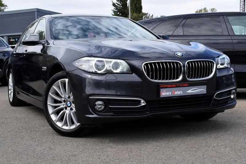 Gris Utilisé 2015 BMW 520 Luxury Line Break | 17 900 € (Bon prix) - Image 1/4