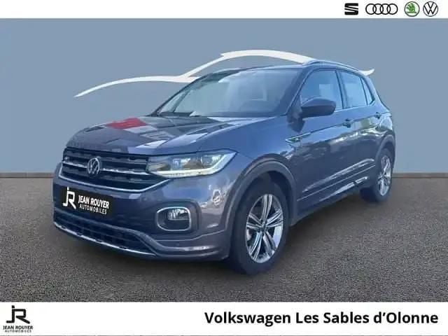 Gris fonce Utilisé 2022 VW T-Cross R-line SUV | 22 990 € (Prix juste) - Image 1/4