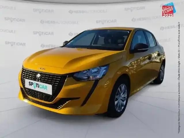 Jaune Utilisé 2022 Peugeot 208 S Citadine | 10 999 € (Bon prix) - Image 1/4