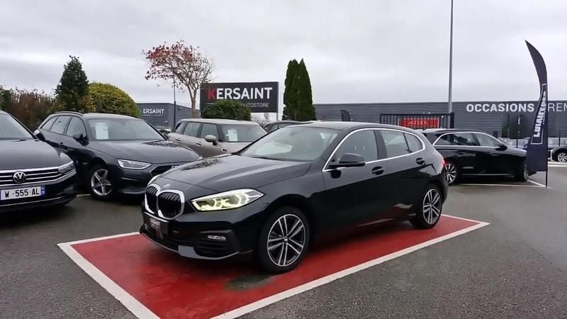 Noir Utilisé 2021 BMW 116 Citadine | 20 990 € (Prix juste) - Image 1/4