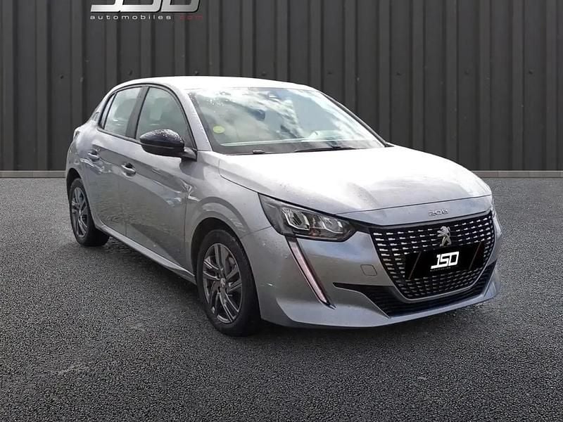 Gris Utilisé 2022 Peugeot 208 Active Citadine | 13 990 € (Prix juste) - Image 1/4
