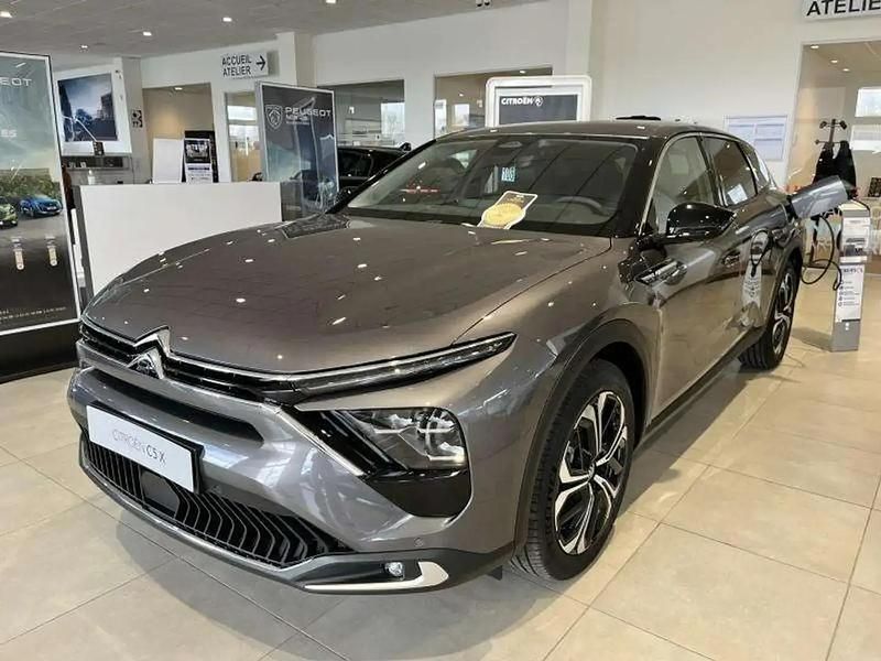 Gris Utilisé 2023 Citroën C5 X Shine Berline | 29 990 € (Prix juste) - Image 1/4