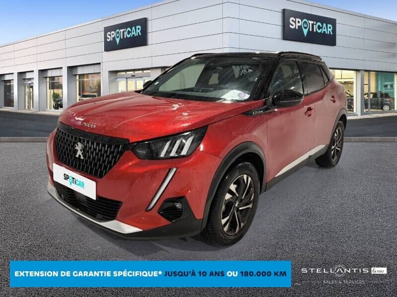 Rouge Utilisé 2020 Peugeot 2008 GT-line SUV | 18 490 € (Prix assez cher) - Image 1/4