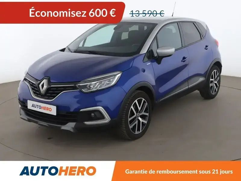 Bleu Utilisé 2018 Renault Captur Version S SUV | 12 990 € (Prix juste) - Image 1/2