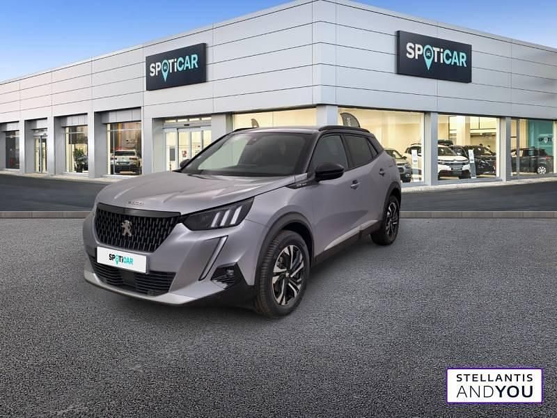 Gris Utilisé 2020 Peugeot 2008 GT-line SUV | 15 489 € (Prix juste) - Image 1/4