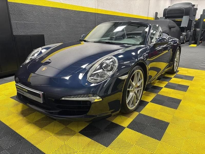 Occasion Porsche 911 Carrera S Cabriolet 400 ch (294 kW) 2012 Bleu Cabriolet