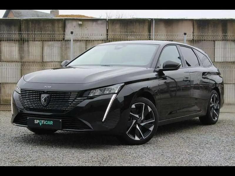 Noir Utilisé 2023 Peugeot 308 Allure Berline | 21 499 € (Prix juste) - Image 1/4