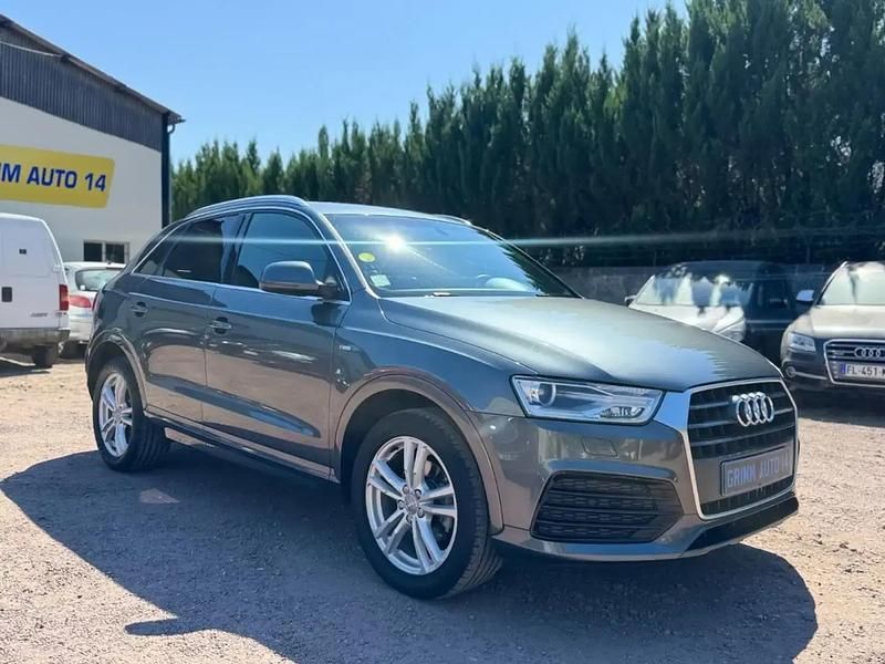 Bleu Occasion 2017 Audi Q3 S-Line SUV | 20 990 € (Prix juste) - Image 1/4