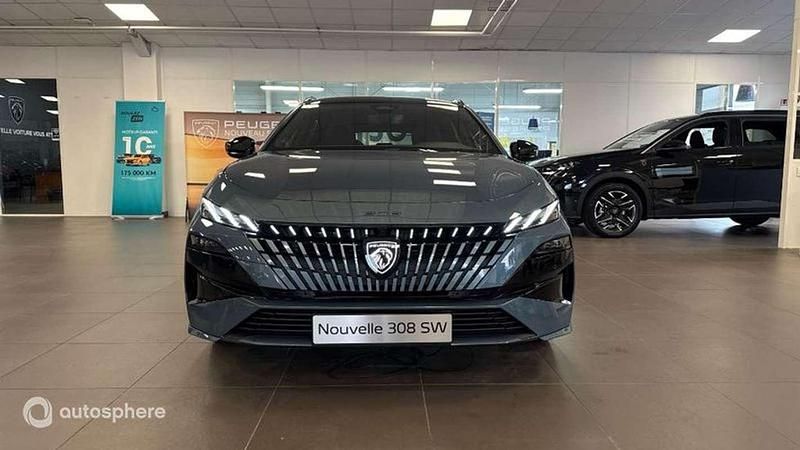 Nouvelle Peugeot 308 GT 136 ch (100 kW) 2025 Bleu Break