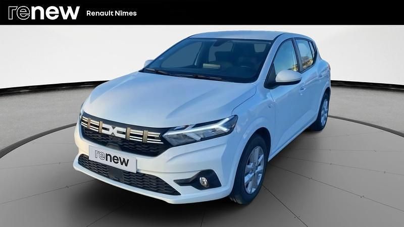 Blanc Occasion 2022 Dacia Sandero Expression Citadine | 13 499 € (Prix juste) - Image 1/4