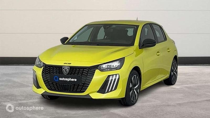 Occasion Peugeot 208 Active 102 ch (75 kW) 2024 Jaune Citadine