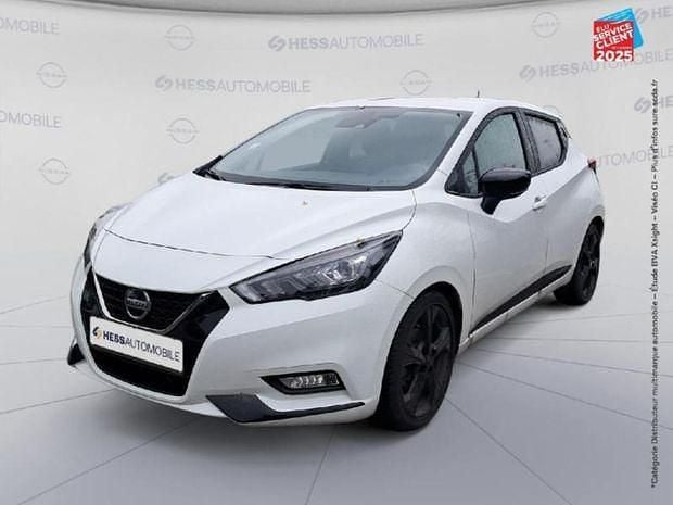 Blanc Utilisé 2022 Nissan Micra Citadine | 15 999 € (Prix juste) - Image 1/4