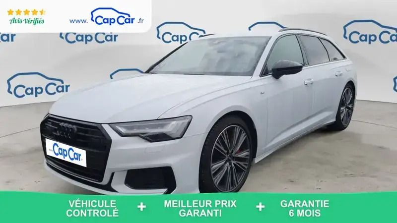 Blanc Utilisé 2022 Audi A6 Competition Break | 39 900 € (Prix juste) - Image 1/4