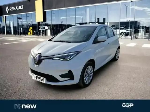 Blanc Occasion 2020 Renault Zoe Zen Citadine | 8 999 € (Super prix) - Image 1/4
