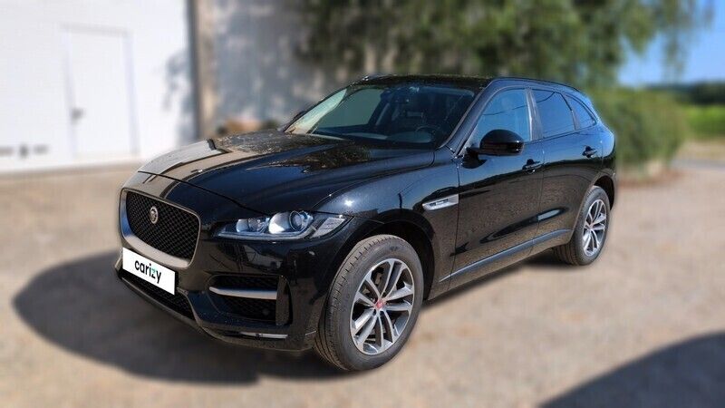 Noir Utilisé 2017 Jaguar F-Pace R-Sport SUV | 15 500 € (Prix assez cher) - Image 1/4