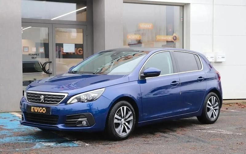 Bleu Occasion 2020 Peugeot 308 Allure Berline | 10 990 € (Super prix) - Image 1/4