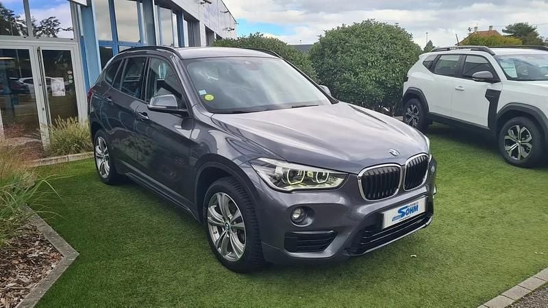 Gris Occasion 2018 BMW X1 SUV | 22 970 € (Prix assez cher) - Image 1/4