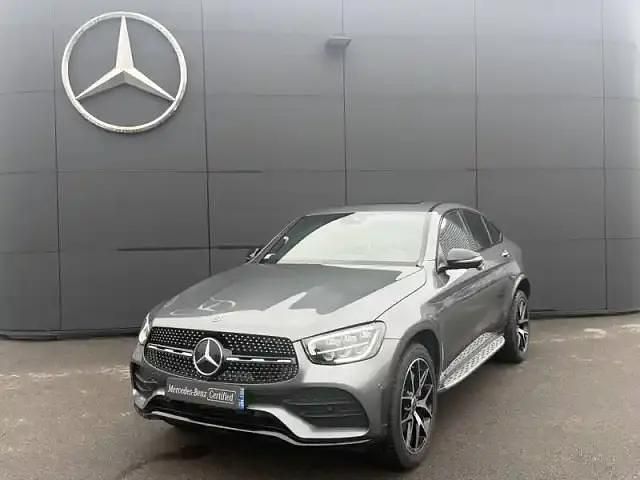 Gris Occasion 2022 Mercedes GLC300 Coupé | 50 990 € (Prix juste) - Image 1/4