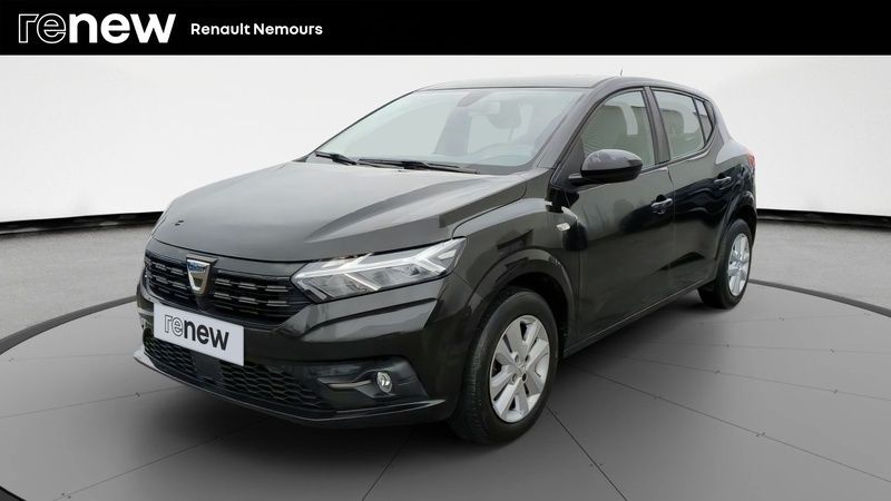 Noir Utilisé 2022 Dacia Sandero Comfort Citadine | 11 990 € (Bon prix) - Image 1/4