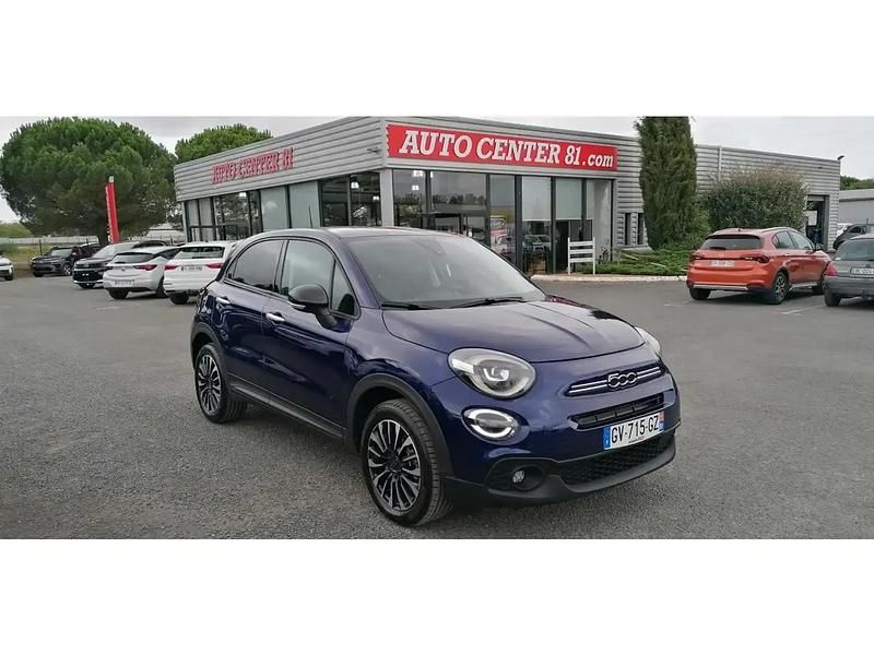 Bleu Utilisé 2024 Fiat 500X Cross SUV | 19 450 € (Prix juste) - Image 1/4