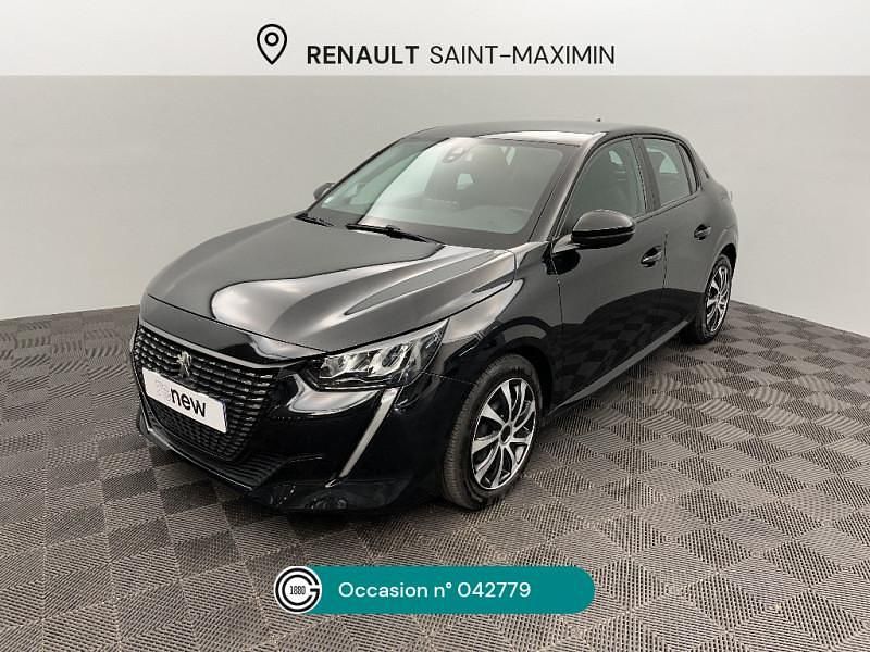 Noir Utilisé 2020 Peugeot 208 Business-Line Citadine | 9 990 € (Super prix) - Image 1/4