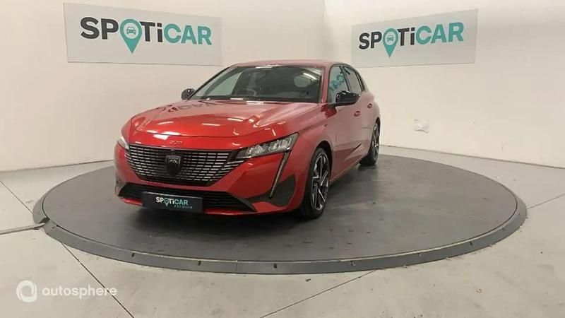 Rouge Utilisé 2022 Peugeot 308 Allure Berline | 16 499 € (Prix juste) - Image 1/4