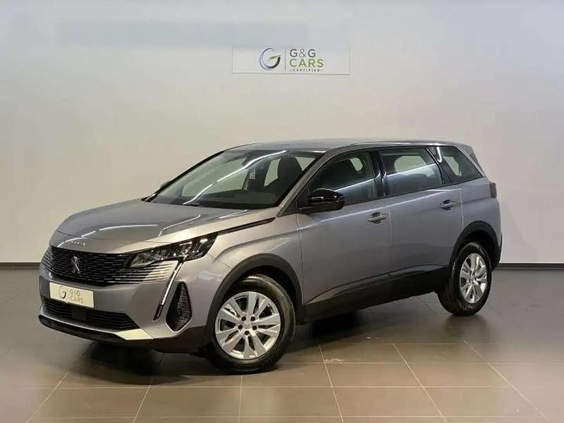Gris Utilisé 2022 Peugeot 5008 Active Monospace | 27 750 € (Prix cher) - Image 1/4