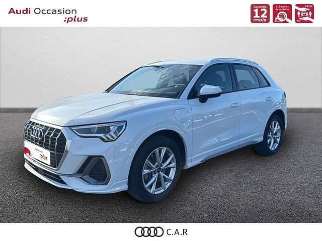 Blanc glacier métallisé Occasion 2021 Audi Q3 S-Line SUV | 28 990 € - Image 1/4