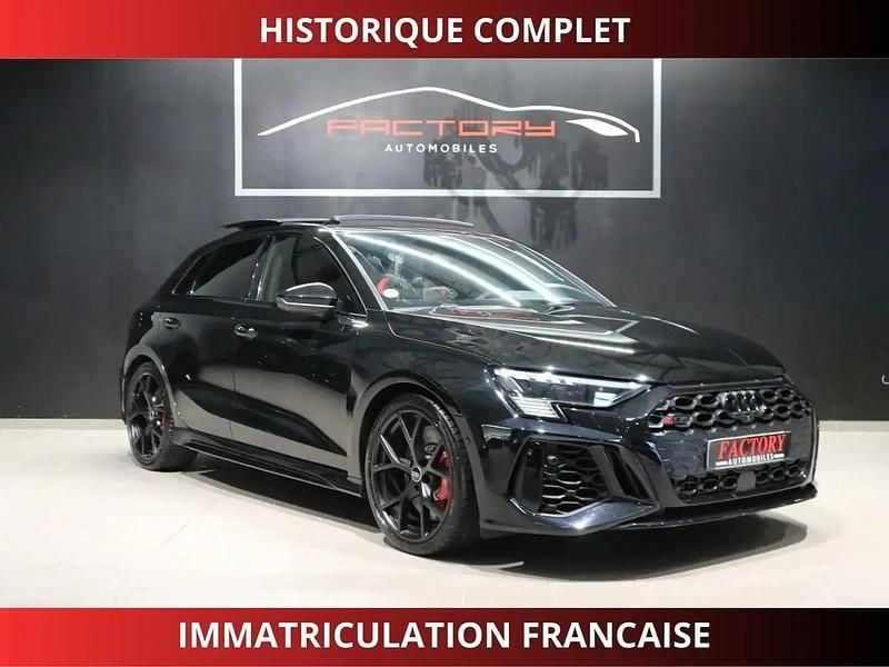 Noir Occasion 2023 Audi RS3 Berline | 69 900 € (Prix assez cher) - Image 1/4