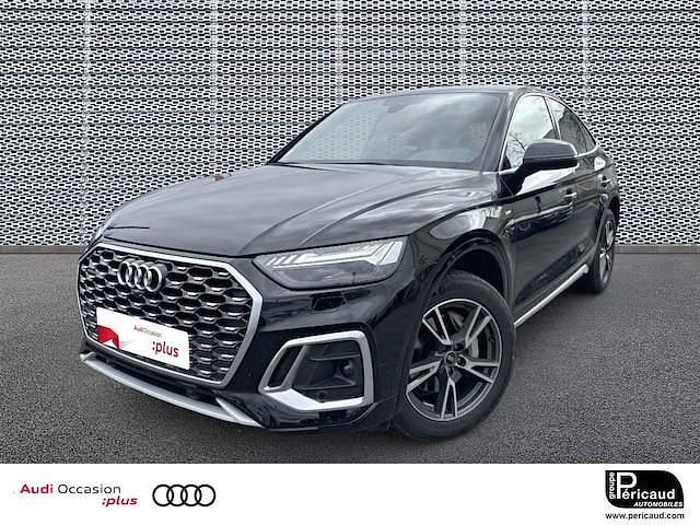 Noir mythe métallisé Utilisé 2022 Audi Q5 Sportback S-Line SUV | 47 490 € (Super prix) - Image 1/4