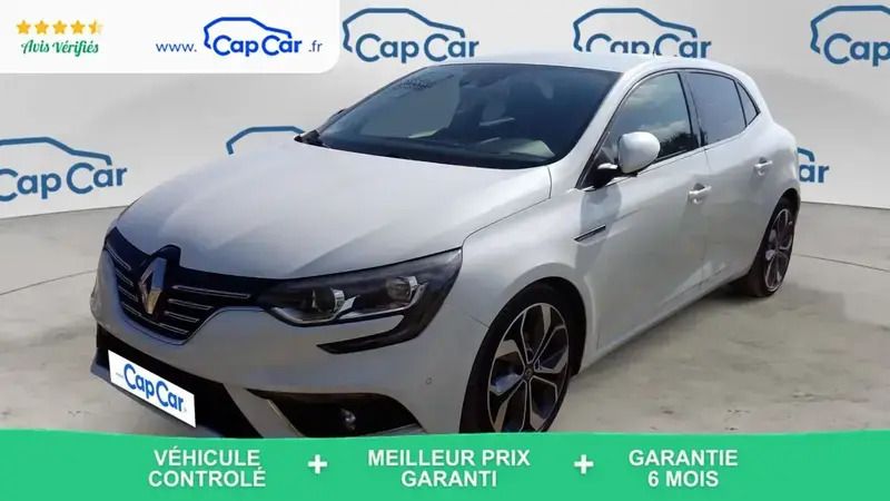 Blanc Utilisé 2016 Renault Mégane III Intens Berline | 10 490 € (Prix assez cher) - Image 1/4