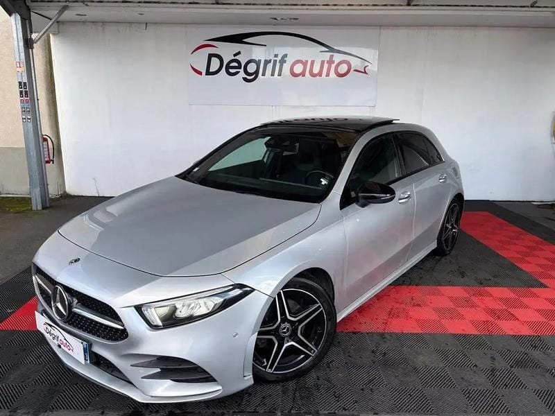 Gris Utilisé 2019 Mercedes A180 AMG line Berline | 19 990 € (Prix cher) - Image 1/4